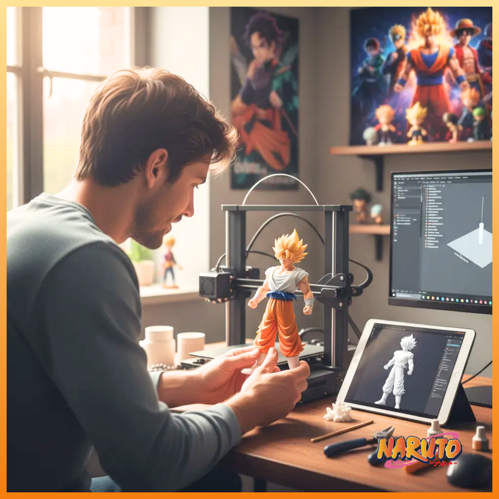 Pack 200 Arquivos STL Naruto Para Impressão 3d